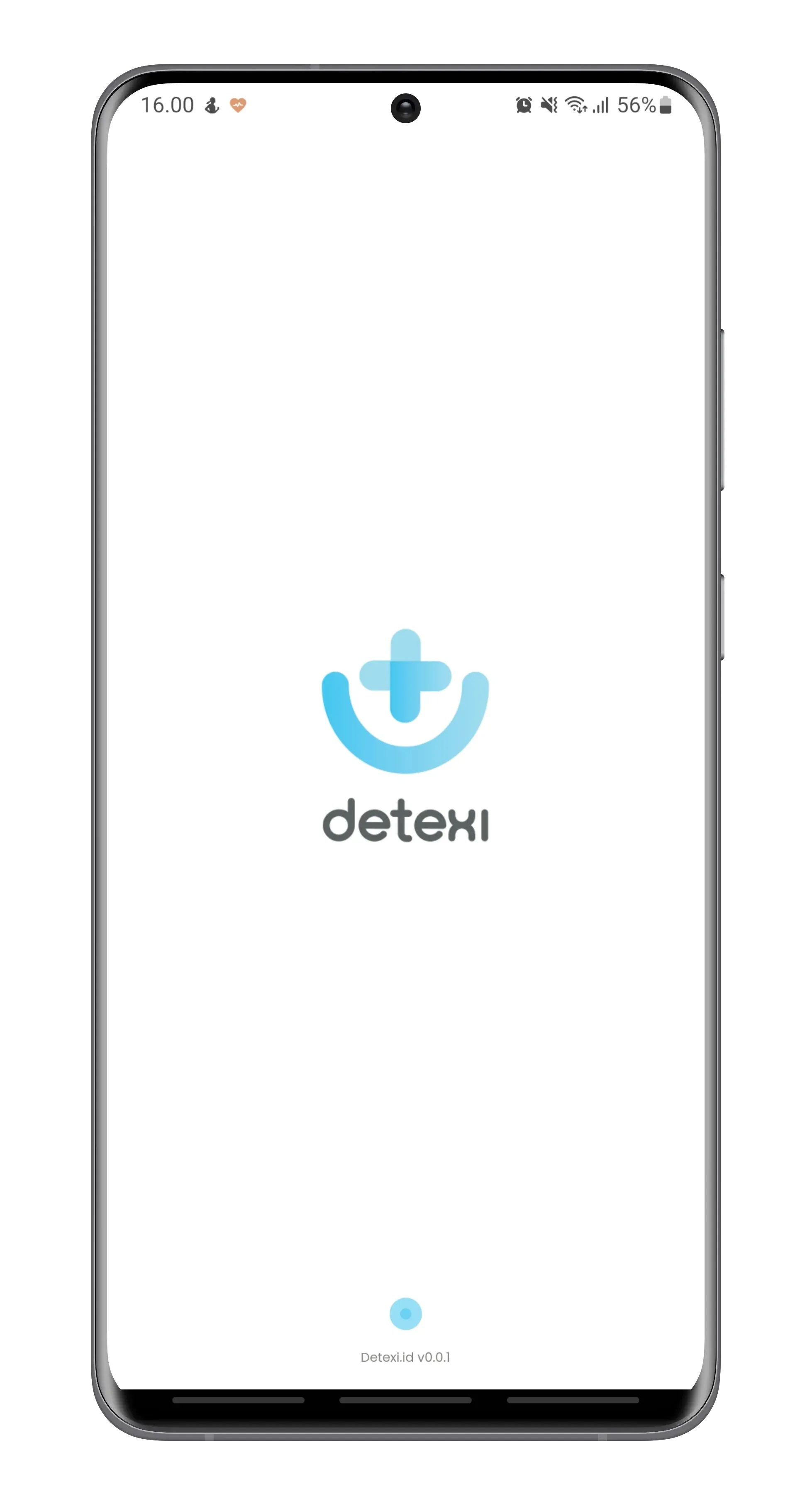 Tampilan onboarding Detexi Doctor